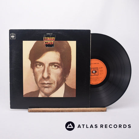 Leonard Cohen Songs Of Leonard Cohen LP Vinyl Record - Front Cover & Record