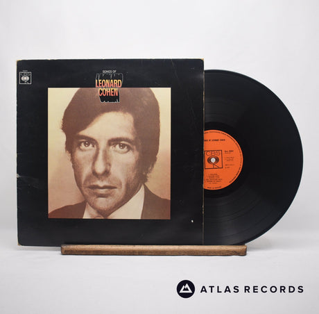 Leonard Cohen Songs Of Leonard Cohen LP Vinyl Record - Front Cover & Record