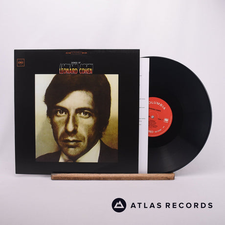 Leonard Cohen Songs Of Leonard Cohen LP Vinyl Record - Front Cover & Record