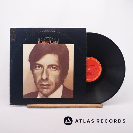 Leonard Cohen Songs Of Leonard Cohen LP Vinyl Record - Front Cover & Record
