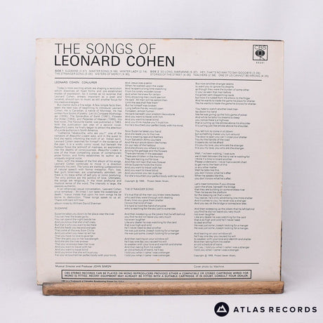 Leonard Cohen - Songs Of Leonard Cohen - Repress LP Vinyl Record - VG+/EX