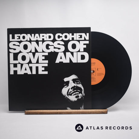 Leonard Cohen Songs Of Love And Hate LP Vinyl Record - Front Cover & Record