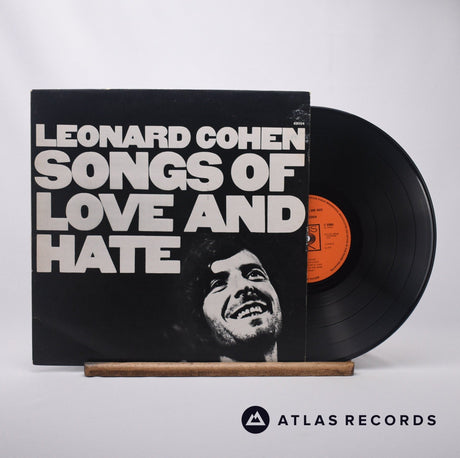 Leonard Cohen Songs Of Love And Hate LP Vinyl Record - Front Cover & Record