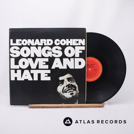 Leonard Cohen Songs Of Love And Hate LP Vinyl Record - Front Cover & Record