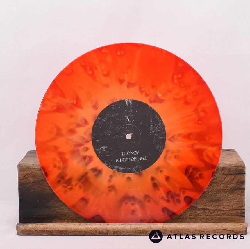 Leonov - Shape Of Ash - Red With Orange Splatter 10" Vinyl Record - EX/NM