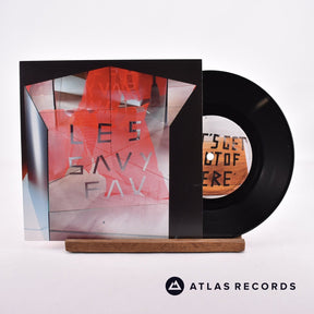 Les Savy Fav Let's Get Out Of Here 7" Vinyl Record - Front Cover & Record