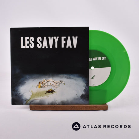 Les Savy Fav What Would Wolves Do? 7" Vinyl Record - Front Cover & Record