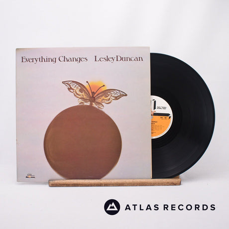 Lesley Duncan Everything Changes LP Vinyl Record - Front Cover & Record
