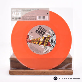 Less Than Jake P.S. Shock The World 7" Vinyl Record - Front Cover & Record