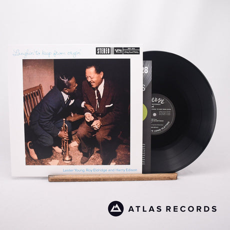Lester Young Laughin' To Keep From Cryin' LP Vinyl Record - Front Cover & Record