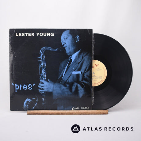 Lester Young Pres LP Vinyl Record - Front Cover & Record