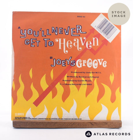 Leta Davis You'll Never Get To Heaven 7" Vinyl Record - Reverse Of Sleeve