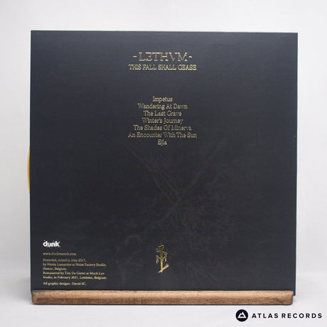 Lethvm - This Fall Shall Cease - Gold Embossed Sleeve LP Vinyl Record - NM/NM