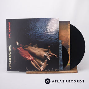 Let's Eat Grandma Two Ribbons LP + 7" Vinyl Record - Front Cover & Record