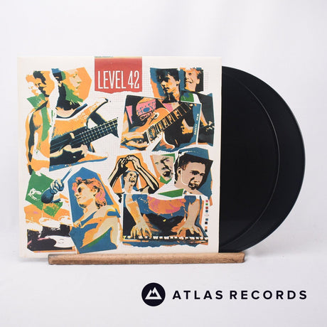 Level 42 A Physical Presence 2 x LP Vinyl Record - Front Cover & Record