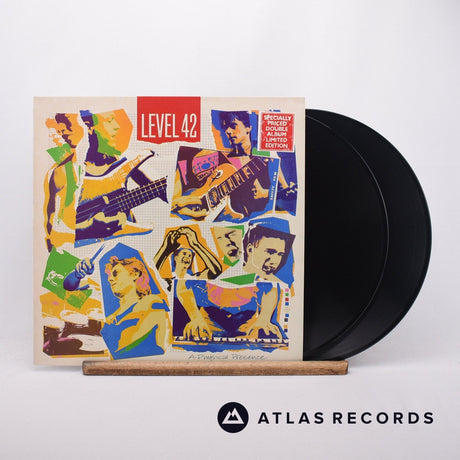 Level 42 A Physical Presence 2 x LP Vinyl Record - Front Cover & Record