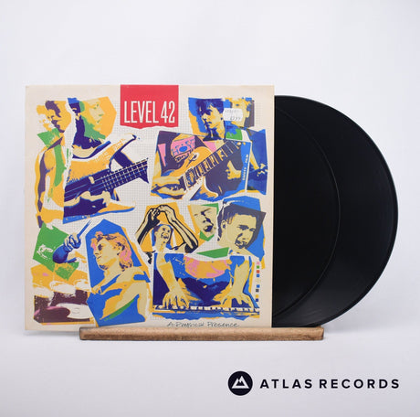 Level 42 A Physical Presence 2 x LP Vinyl Record - Front Cover & Record