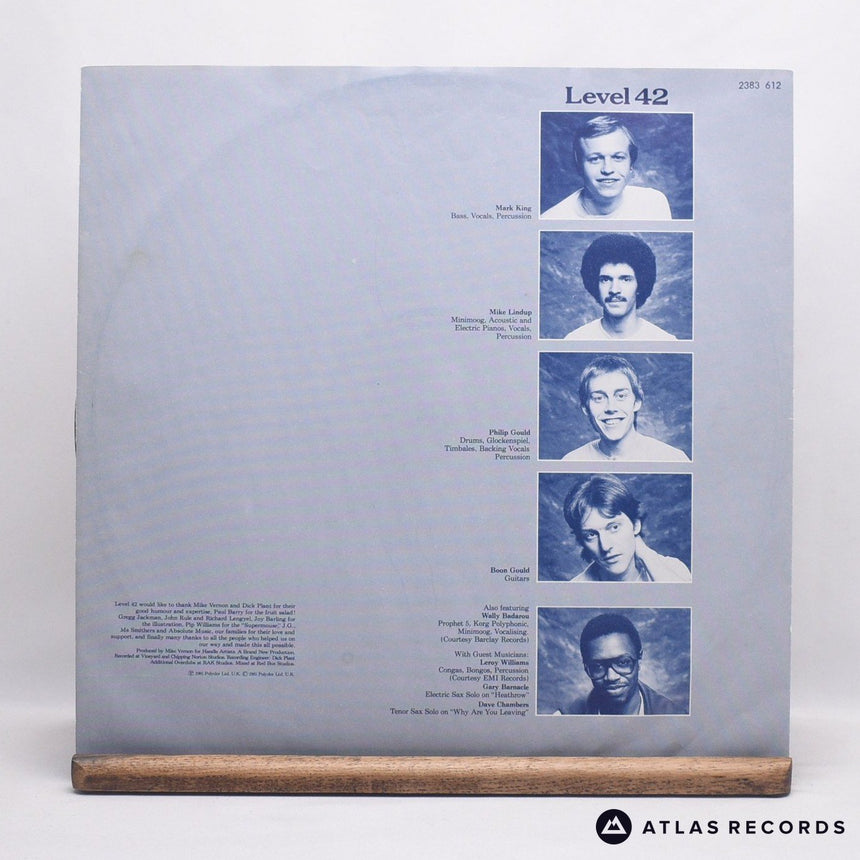 Level 42 - Level 42 - LP Vinyl Record - EX/EX
