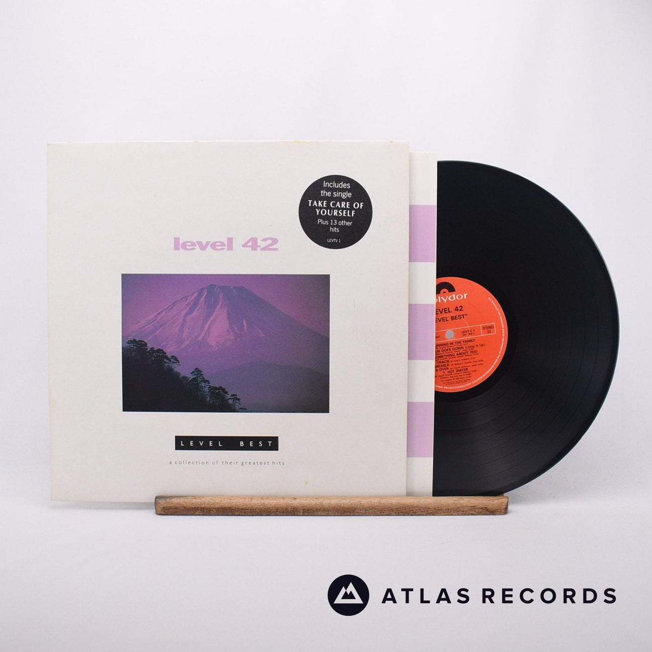 Level 42 Level Best LP Vinyl Record - Front Cover & Record