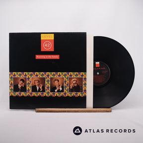 Level 42 Running In The Family LP Vinyl Record - Front Cover & Record
