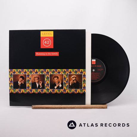 Level 42 Running In The Family LP Vinyl Record - Front Cover & Record