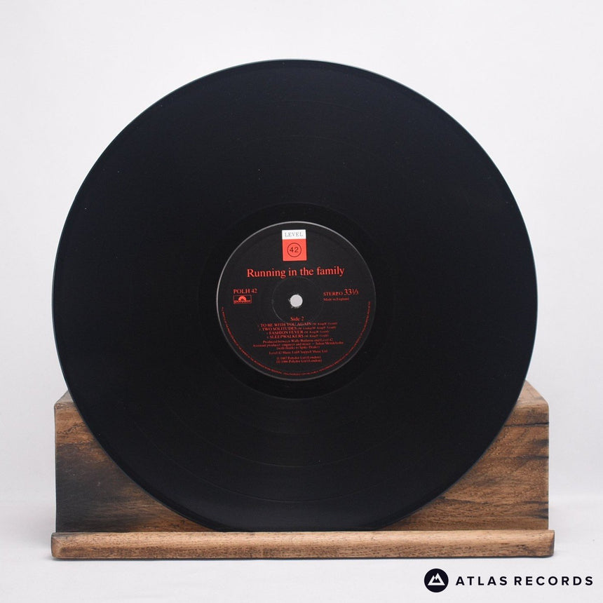 Level 42 - Running In The Family - LP Vinyl Record - EX/EX