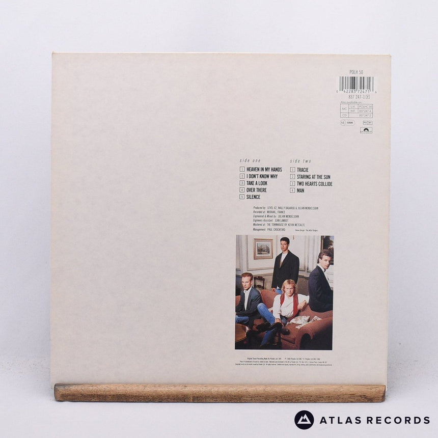 Level 42 - Staring At The Sun - Townhouse LP Vinyl Record - EX/EX