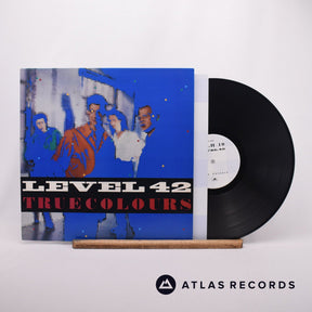 Level 42 True Colours LP Vinyl Record - Front Cover & Record