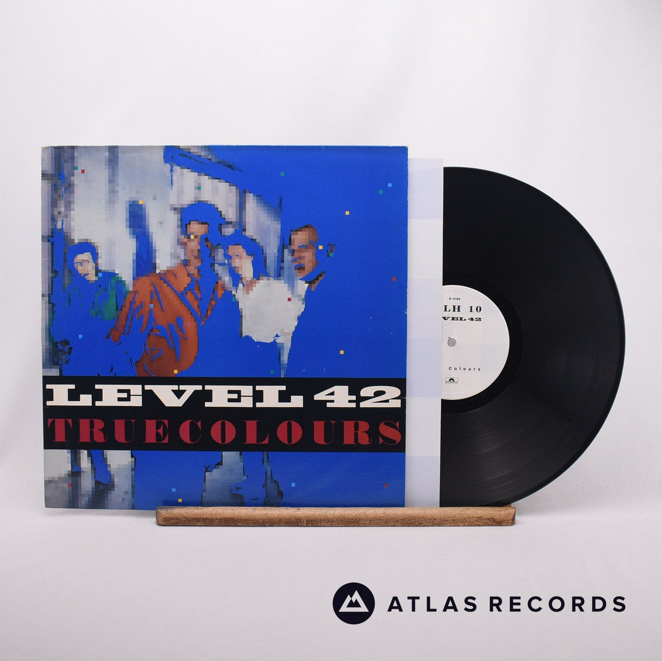Level 42 True Colours LP Vinyl Record - Front Cover & Record