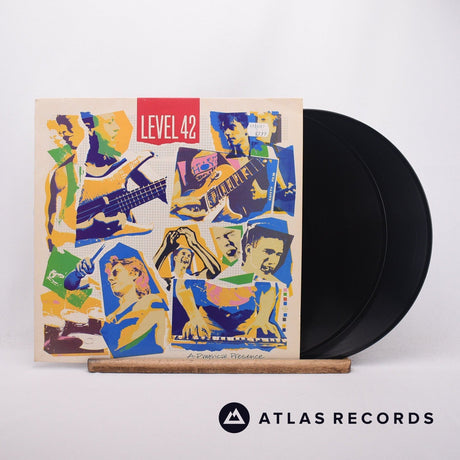 Level 42 World Machine LP Vinyl Record - Front Cover & Record