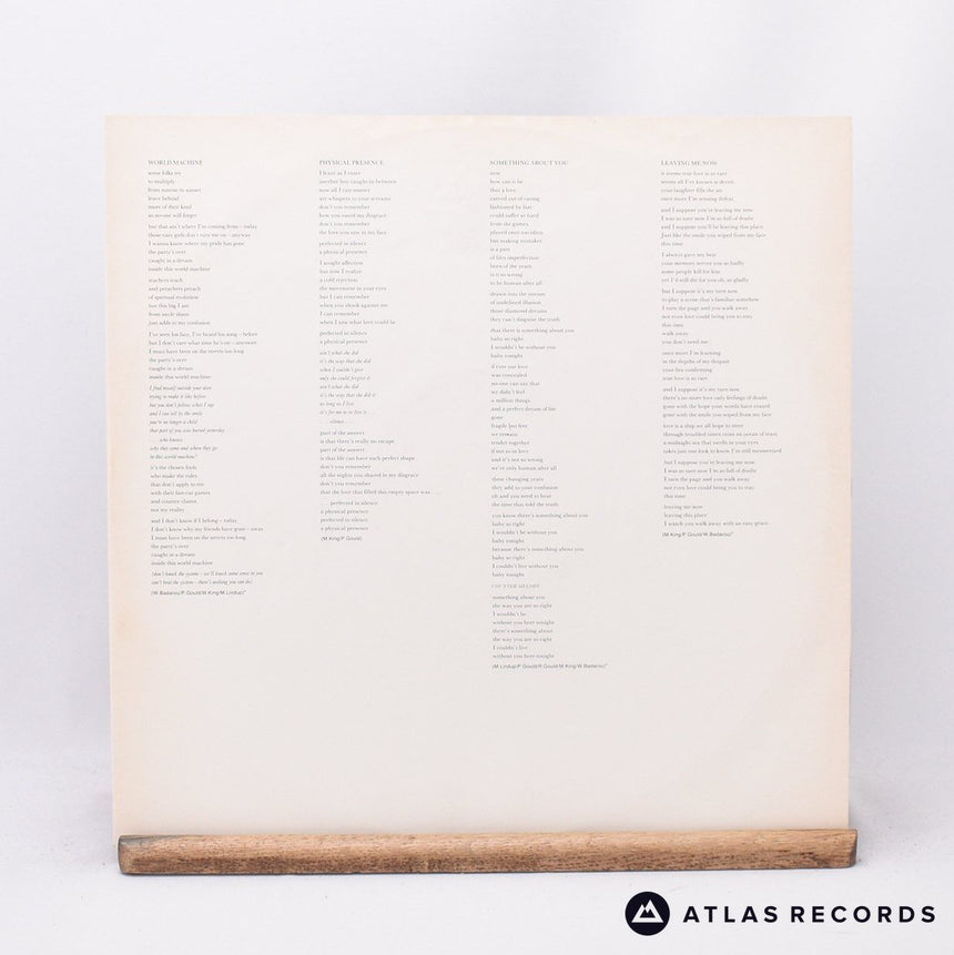 Level 42 - World Machine - Townhouse LP Vinyl Record - VG+/EX