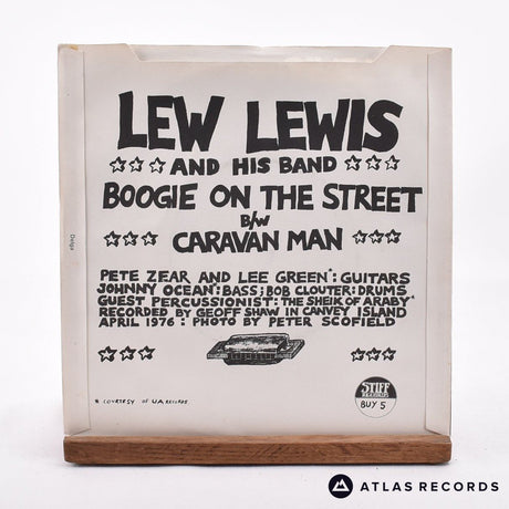 Lew Lewis & His Band - Boogie On The Street - 7" Vinyl Record - VG+/EX