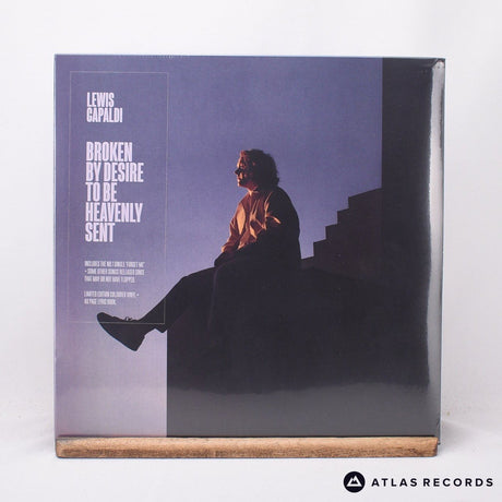 Lewis Capaldi Broken By Desire To Be Heavenly Sent LP Vinyl Record - Front Cover & Record