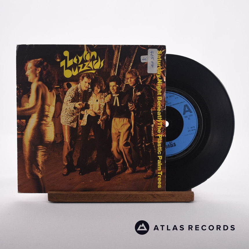 Leyton Buzzards Saturday Night Beneath The Plastic Palm Trees 7" Vinyl Record - Front Cover & Record