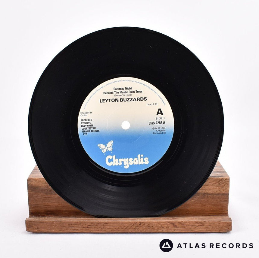 Leyton Buzzards - Saturday Night Beneath The Plastic Palm Trees - 7" Vinyl Record - VG+/EX