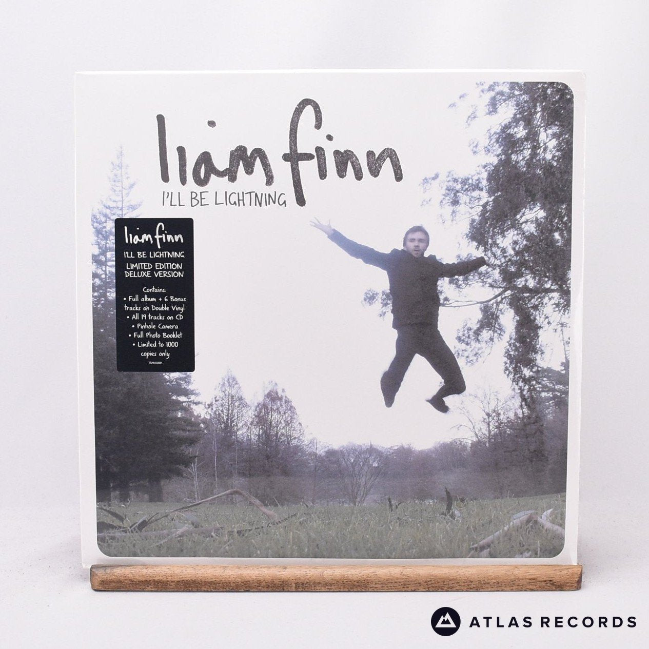 Liam Finn I'll Be Lightning 2 x LP + CD Vinyl Record - Front Cover & Record