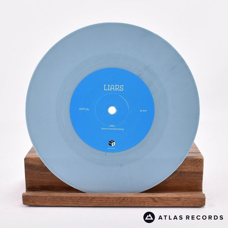 Liars - Plaster Casts Of Everything - Blue 7" Vinyl Record - NM/NM