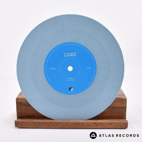Liars - Plaster Casts Of Everything - Blue 7" Vinyl Record - NM/NM