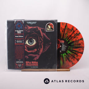 Library Of The Occult Electronic Orchestra Una Rosa Nel Giardino D'Inverno: Il Ritorno = A Rose In The Garden Of Winter: The Return LP Vinyl Record - Front Cover & Record