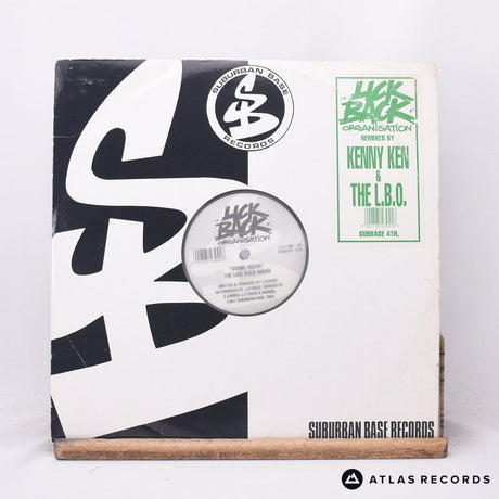 Lick Back Organisation Manic Musik 12" Vinyl Record - Front Cover & Record