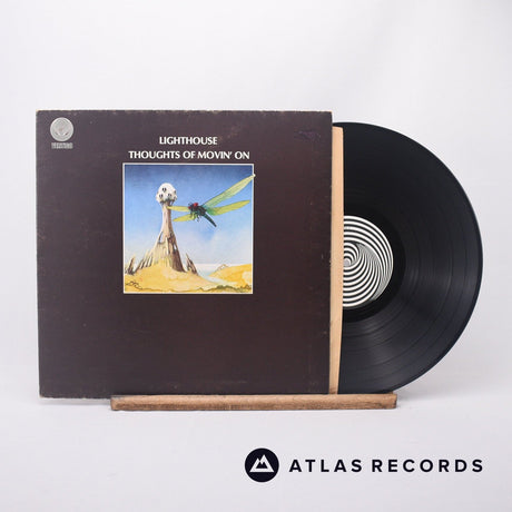 Lighthouse Thoughts Of Movin' On LP Vinyl Record - Front Cover & Record