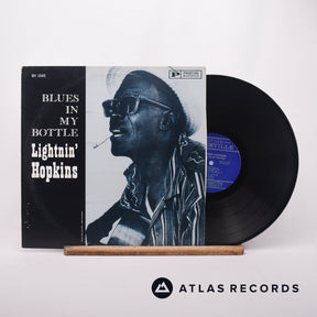 Lightnin' Hopkins Blues In My Bottle LP Vinyl Record - Front Cover & Record