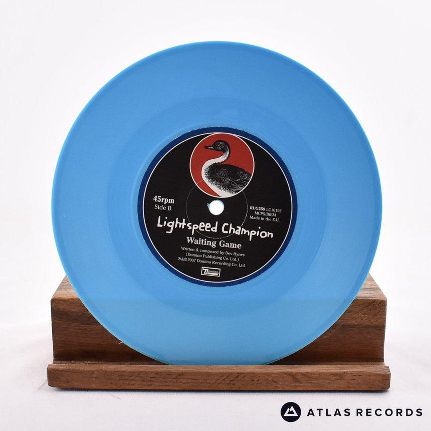 Lightspeed Champion - Galaxy Of The Lost - Blue 7" Vinyl Record - NM/NM