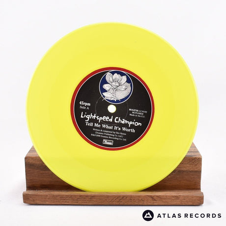Lightspeed Champion - Tell Me What It's Worth - 7" Vinyl Record - NM/NM