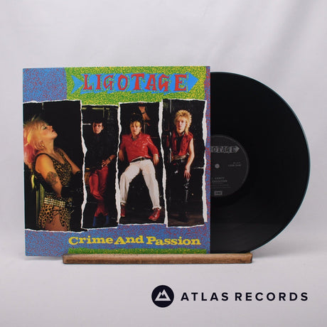 Ligotage Crime And Passion 12" Vinyl Record - Front Cover & Record