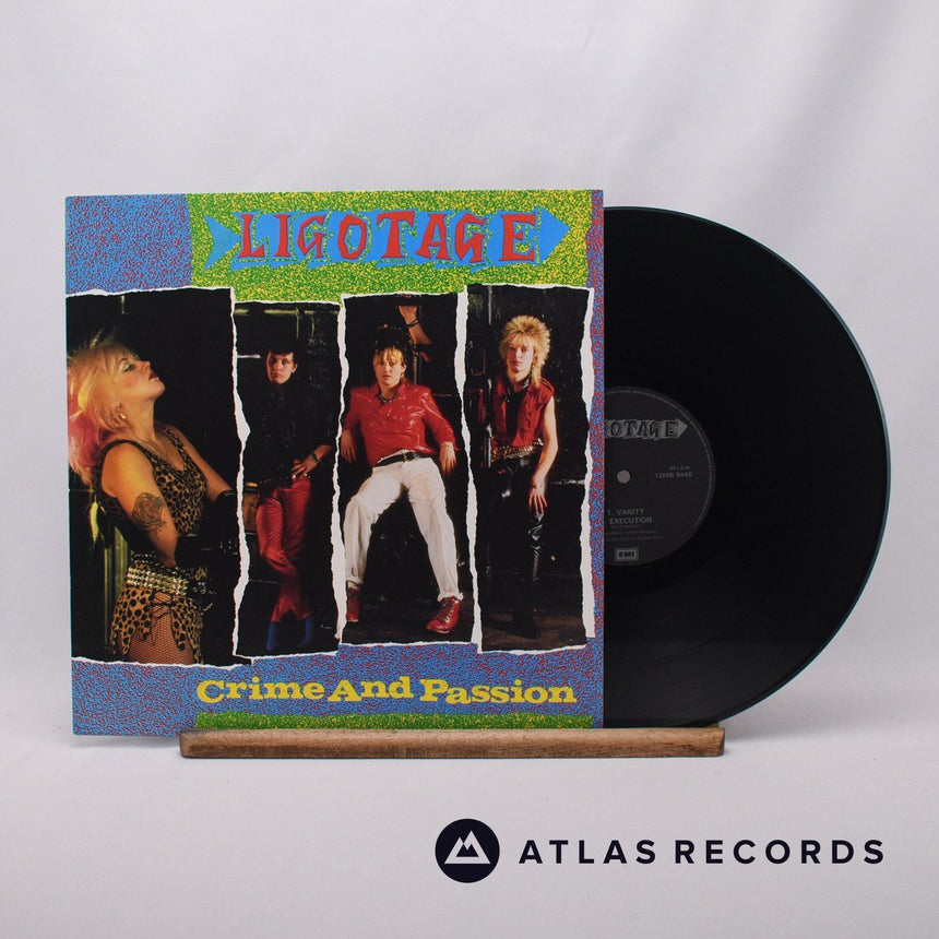 Ligotage Crime And Passion 12" Vinyl Record - Front Cover & Record