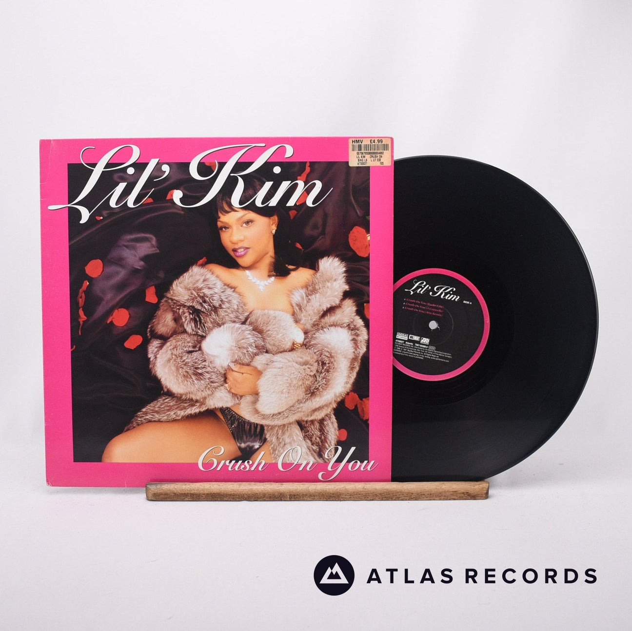 Lil' Kim Crush On You 12" Vinyl Record - Front Cover & Record