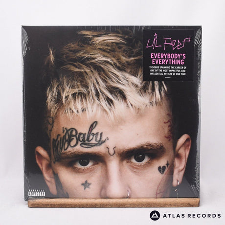 Lil Peep Everybody's Everything 2 x LP Vinyl Record - Front Cover & Record