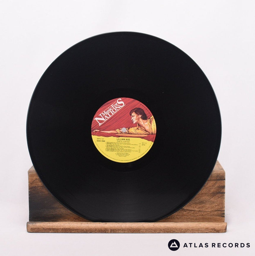 Lillian Axe - Poetic Justice - Mpo A1 B1 LP Vinyl Record - EX/EX