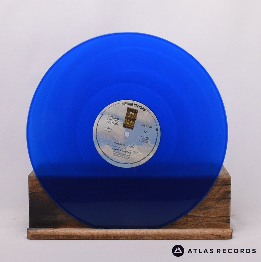 Linda Ronstadt - Blue Bayou - Blue Limited Edition 12" Vinyl Record - EX/EX